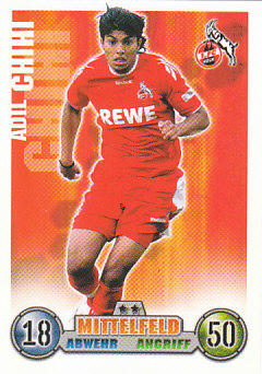 Adil Chihi 1. FC Koln 2008/09 Topps MA Bundesliga #207